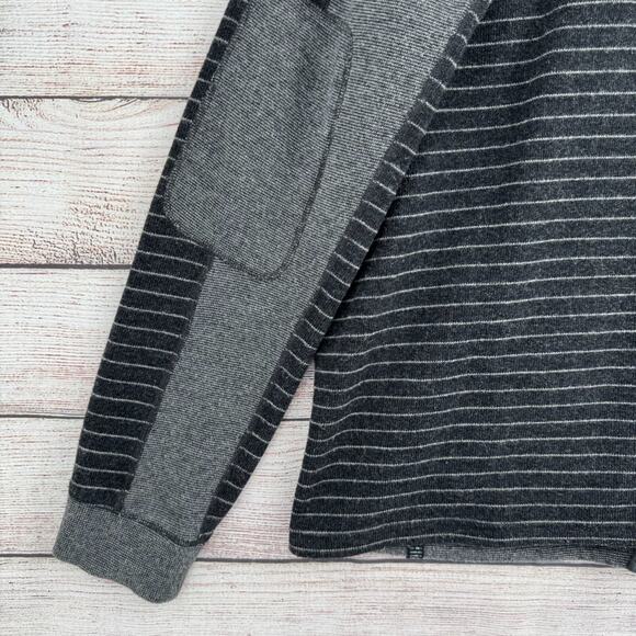 prAna Rohan Wool Full Zip Sweater Jacket Men's Size XXL Gray/Black - Picture 9 of 13